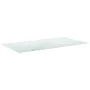 Marble design table with white tempered glass top 120x65 cm 8mm by , Table tops - Ref: Foro24-322260, Price: 71,91 €, Discoun...