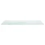 Marble design table with white tempered glass top 120x65 cm 8mm by , Table tops - Ref: Foro24-322260, Price: 71,91 €, Discoun...