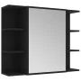 4-piece engineered wood bathroom furniture set in black by vidaXL, Bathroom furniture - Ref: Foro24-3056899, Price: 242,81 €,...