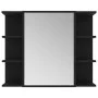 Juego de muebles de baño 4 pzas madera ingeniería negro de vidaXL, Muebles de baño - Ref: Foro24-3056899, Precio: 242,81 €, D...