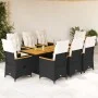 9-piece garden dining set with black synthetic rattan cushions by , Garden sets - Ref: Foro24-3276842, Price: 1,00 €, Discoun...