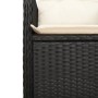 Gartentisch- und Stuhlset 9-teilig mit schwarzen PE-Rattan-Kissen. von , Gartensets - Ref: Foro24-3276985, Preis: 1,00 €, Rab...
