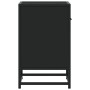 Nachttisch aus schwarzem Ingenieurholz 40x31x50 cm von , Nachttische - Ref: Foro24-848684, Preis: 49,01 €, Rabatt: %