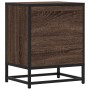 Nachttisch aus braunem Eichenfurnierholz 40x31x50 cm. von , Nachttische - Ref: Foro24-848692, Preis: 43,79 €, Rabatt: %