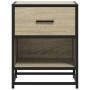 Nachttisch aus Sonoma-Eiche, 40x31x50 cm, aus Holzwerkstoff. von , Nachttische - Ref: Foro24-848686, Preis: 45,67 €, Rabatt: %