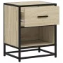 Nachttisch aus Sonoma-Eiche, 40x31x50 cm, aus Holzwerkstoff. von , Nachttische - Ref: Foro24-848686, Preis: 45,04 €, Rabatt: %