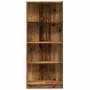 Engineered wood bookshelf in aged color, 60x24x143 cm by , Bookcases and shelves - Ref: Foro24-857819, Price: 56,68 €, Discou...