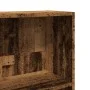 Engineered wood bookshelf in aged color, 60x24x143 cm by , Bookcases and shelves - Ref: Foro24-857819, Price: 56,68 €, Discou...