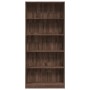 Ingenieurholzregal in Eichenbraun 80x24x176 cm von , Bücherregale und Regale - Ref: Foro24-857859, Preis: 88,34 €, Rabatt: %