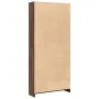 Engineered wood brown oak bookshelf 80x24x176 cm by , Bookcases and shelves - Ref: Foro24-857859, Price: 86,38 €, Discount: %