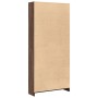 Ingenieurholzregal in Eichenbraun 80x24x176 cm von , Bücherregale und Regale - Ref: Foro24-857859, Preis: 88,34 €, Rabatt: %