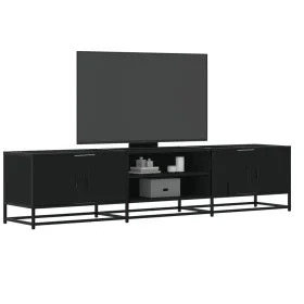 TV-Schrank aus schwarzem Ingenieurholz 180x35x41 cm von , TV-Möbel - Ref: Foro24-3300775, Preis: 108,83 €, Rabatt: %