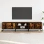 TV-Möbel aus geräucherter Eichen-Ingenieurholz 180x35x41 cm. von , TV-Möbel - Ref: Foro24-3300777, Preis: 106,87 €, Rabatt: %