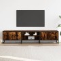 TV-Möbel aus geräucherter Eichen-Ingenieurholz 180x35x41 cm. von , TV-Möbel - Ref: Foro24-3300777, Preis: 108,20 €, Rabatt: %