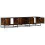 TV-Möbel aus geräucherter Eichen-Ingenieurholz 180x35x41 cm. von , TV-Möbel - Ref: Foro24-3300777, Preis: 108,20 €, Rabatt: %