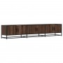 TV stand made of engineered wood in brown oak, 210x35x41 cm by , TV Furniture - Ref: Foro24-3300794, Price: 130,69 €, Discoun...