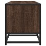 TV stand made of engineered wood in brown oak, 210x35x41 cm by , TV Furniture - Ref: Foro24-3300794, Price: 130,69 €, Discoun...