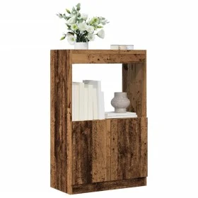 Engineered wood sideboard with aged wood finish 63x33x100 cm by , Bookcases and shelves - Ref: Foro24-855104, Price: 55,96 €,...