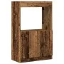 Engineered wood sideboard with aged wood finish 63x33x100 cm by , Bookcases and shelves - Ref: Foro24-855104, Price: 55,96 €,...