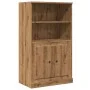 Engineered wood sideboard in artisan oak, 60x35.5x103.5 cm by , Sideboards - Ref: Foro24-857148, Price: 85,17 €, Discount: %