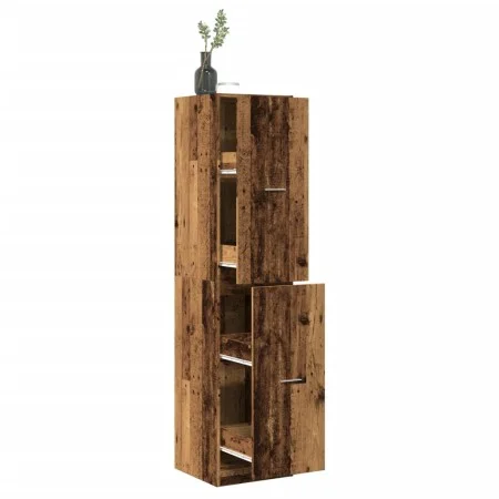 Aged engineered wood medicine cabinet 40x41x174.5 cm by , Lockers and storage cabinets - Ref: Foro24-3309652, Price: 159,89 €...