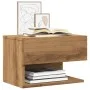 Wand-Nachttisch 2er-Set Eiche Artisan von , Nachttische - Ref: Foro24-856823, Preis: 75,40 €, Rabatt: %