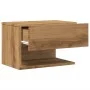 Wand-Nachttisch 2er-Set Eiche Artisan von , Nachttische - Ref: Foro24-856823, Preis: 75,40 €, Rabatt: %