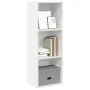Weißes Regal aus Holzwerkstoff 40x30x114 cm von , Bücherregale und Regale - Ref: Foro24-857867, Preis: 48,40 €, Rabatt: %