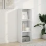 White engineered wood shelf 40x30x114 cm by , Bookcases and shelves - Ref: Foro24-857867, Price: 47,69 €, Discount: %