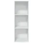 White engineered wood shelf 40x30x114 cm by , Bookcases and shelves - Ref: Foro24-857867, Price: 47,69 €, Discount: %