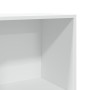 Estantería de madera de ingeniería blanca 40x30x114 cm de , Librerías y estanterías - Ref: Foro24-857867, Precio: 48,40 €, De...