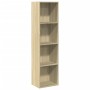 Ingenieurholzregal Eiche Sonoma 40x30x152 cm von , Bücherregale und Regale - Ref: Foro24-857878, Preis: 66,36 €, Rabatt: %