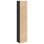 Engineered wood black shelf 40x30x189 cm by , Bookcases and shelves - Ref: Foro24-857886, Price: 59,34 €, Discount: %