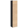 Schwarzes Regal aus Ingenieurholz 40x30x189 cm von , Bücherregale und Regale - Ref: Foro24-857886, Preis: 58,54 €, Rabatt: %