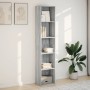 Estantería de madera de ingeniería gris Sonoma 40x30x189 cm de , Librerías y estanterías - Ref: Foro24-857890, Precio: 58,25 ...