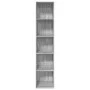 Engineered wood bookshelf in Sonoma grey, 40x30x189 cm. by , Bookcases and shelves - Ref: Foro24-857890, Price: 57,43 €, Disc...