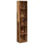 Engineered wood bookshelf in aged color, 40x30x189 cm by , Bookcases and shelves - Ref: Foro24-857892, Price: 69,43 €, Discou...