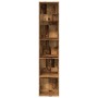 Engineered wood bookshelf in aged color, 40x30x189 cm by , Bookcases and shelves - Ref: Foro24-857892, Price: 71,54 €, Discou...