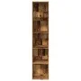 Engineered wood bookshelf in aged color, 40x30x189 cm by , Bookcases and shelves - Ref: Foro24-857892, Price: 69,43 €, Discou...