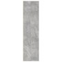 Regal aus grauem Beton-Holzwerkstoff 80x30x114 cm von , Bücherregale und Regale - Ref: Foro24-857934, Preis: 51,45 €, Rabatt: %