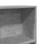 Regal aus grauem Beton-Holzwerkstoff 80x30x114 cm von , Bücherregale und Regale - Ref: Foro24-857934, Preis: 51,45 €, Rabatt: %