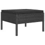 4-piece garden furniture set and black synthetic rattan cushions by vidaXL, Garden sets - Ref: Foro24-3056967, Price: 245,16 ...