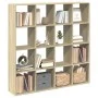 Regalbrett aus Sonoma-Eichen-Ingenieurholz 137,5x29x137,5 cm von , Bücherregale und Regale - Ref: Foro24-3310291, Preis: 125,...