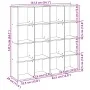 Regalbrett aus Sonoma-Eichen-Ingenieurholz 137,5x29x137,5 cm von , Bücherregale und Regale - Ref: Foro24-3310291, Preis: 125,...