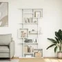 Engineered wood white bookshelf 92x29x188 cm by , Bookcases and shelves - Ref: Foro24-3310316, Price: 117,84 €, Discount: %