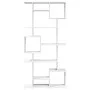 Engineered wood white bookshelf 92x29x188 cm by , Bookcases and shelves - Ref: Foro24-3310316, Price: 117,84 €, Discount: %