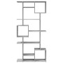 Ingenieurholzregal in Sonoma-Grau 92x29x188 cm von , Bücherregale und Regale - Ref: Foro24-3310321, Preis: 127,64 €, Rabatt: %