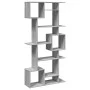 Engineered wood bookshelf in Sonoma grey, 92x29x188 cm. by , Bookcases and shelves - Ref: Foro24-3310321, Price: 125,51 €, Di...
