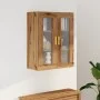 Handgefertigter Wandhängeschrank aus Eichenholz 69,5x34x90 cm. von , Sideboards - Ref: Foro24-857044, Preis: 105,04 €, Rabatt: %