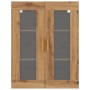 Handgefertigter Wandhängeschrank aus Eichenholz 69,5x34x90 cm. von , Sideboards - Ref: Foro24-857044, Preis: 108,15 €, Rabatt: %
